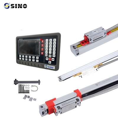 Medidor de Display Digital Metal Sino SDS5-4VA com Tela LCD de Quatro Eixos Leituras Gerais para Máquina de Fresagem, Furação, Retificação e Torno