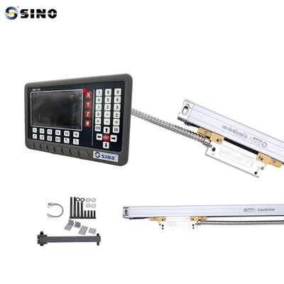 Medidor de Display Digital Metal Sino SDS5-4VA com Tela LCD de Quatro Eixos Leituras Gerais para Máquina de Fresagem, Furação, Retificação e Torno