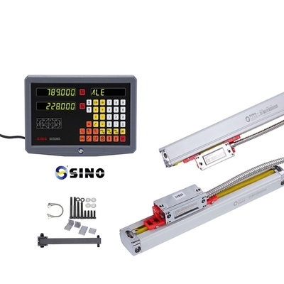 Máquina de torno de vidro de escala linear com dois eixos Sistema de leitura digital SINO DRO SDS2MS