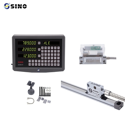 Sistema de Leitura Digital de 3 Eixos de Metal SDS6-3VA Com Escala Linear Digital Óptica de Alta Precisão para torno mecânico e fresadora