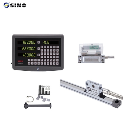 Sistema de Leitura Digital de 3 Eixos de Metal SDS6-3VA Com Escala Linear Digital Óptica de Alta Precisão para torno mecânico e fresadora