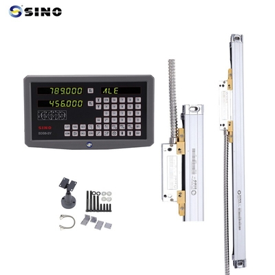 SDS6-2V Torno de fresagem 50-60Hz Sistema de leitura digital SINO de dois eixos DRO