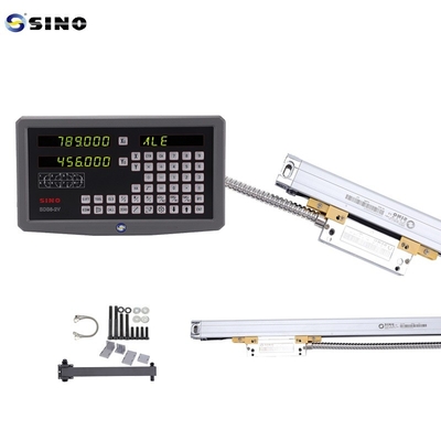 SDS6-2V leitura digital tela SINO LED 2 eixo sistema DRO 60Hz para máquina de torno de fresagem