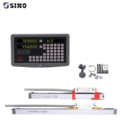 Display de leitura digital SINO 2-Axis SDS6-2V com escala de vidro linear