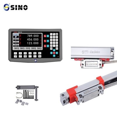 SINO SDS6-3V 2/3 Eixo Classe de leitura digital Endoder linear Escala KA600-1300mm DRO Display 5um
