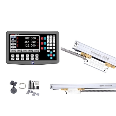 SINO 3 eixo SDS6-3 Digital Gauge Serra de Banda Com Linear Escala Grating Regra Para Moagem Torno Máquina