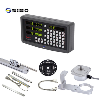 Display digital SDS6-3VA com regulador linear de codificação, conjunto de medidores com capacidade de comunicação serial RS-232.