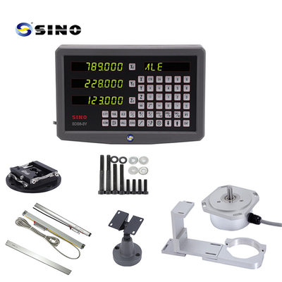 SINO SDS6-3VA 3 eixos de leitura digital Classe de codificador linear com entrada TTL de resolução de 0,005 mm