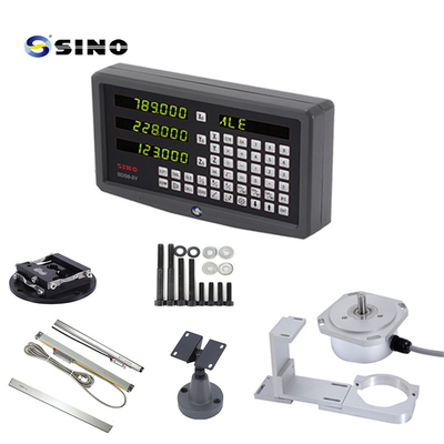 SINO SDS6-3VA 3 eixos de leitura digital Classe de codificador linear com entrada TTL de resolução de 0,005 mm
