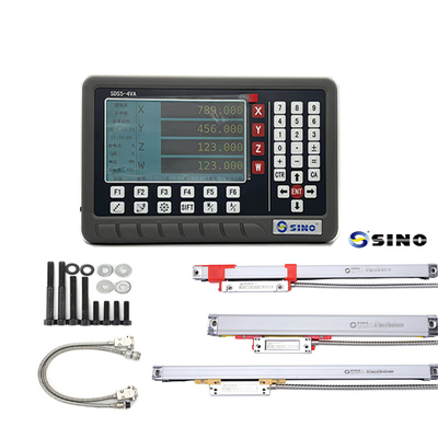 SINO SDS5-4VA Display Digital Meter Com Quatro Eixo LCD Screen Leituras Gerais para Lathe Mill