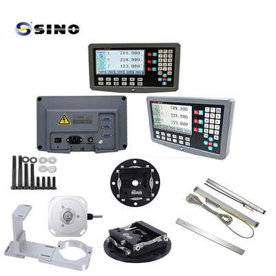SINO SDS2-3VA 0.5um Resolução DRO 3 eixo Métro de leitura digital sinal RS422 para moinho de torno