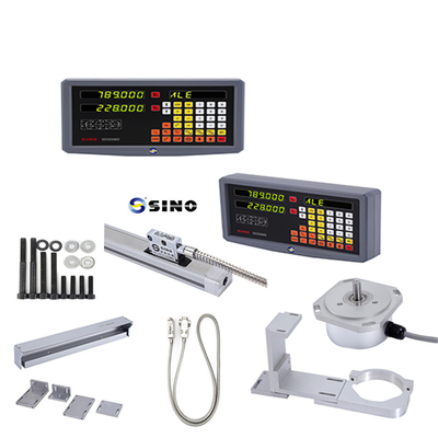 SINO SDS2MS 2 Axia DRO Leitura digital com codificador linear para máquina de fresagem de torno