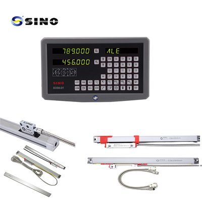 SINO 2 Axis CE SDS6-2V Sistema de leitura digital SINO com ecrã LED para máquina de fresagem de torno