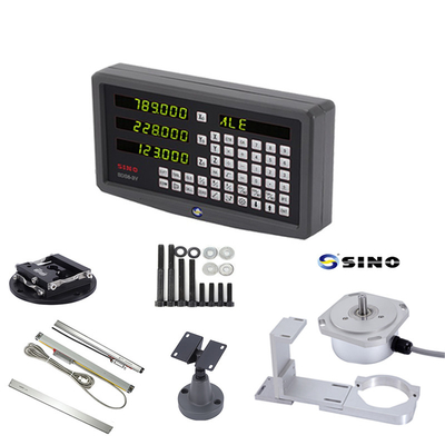 SINO SDS6-3V Leitura digital com ecrã LED para máquina de fresagem DRO Kit Multi Função