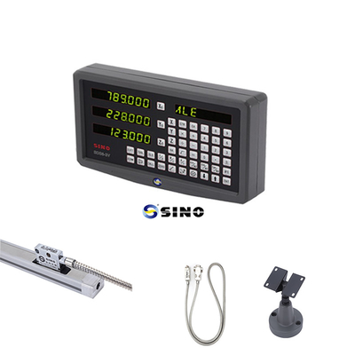 SINO SDS6-3V Leitura digital com Ka300 Linear Encoder Metal Leitura digital 2 eixos para máquina de torno