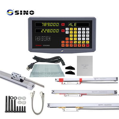 SINO SDS2MS 2 eixos Sistema DRO de leitura digital multifuncional com escala linear KA300 para torno