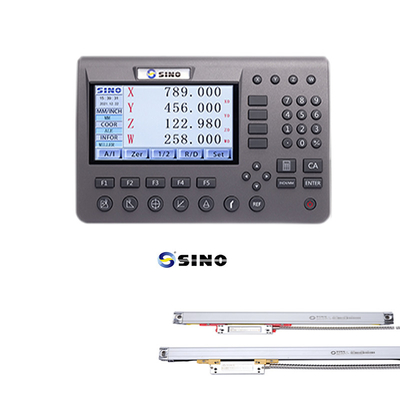SINO 2 Axis SDS 200 Sistema de leitura digital de torno com régua de codificador linear para máquinas de moagem