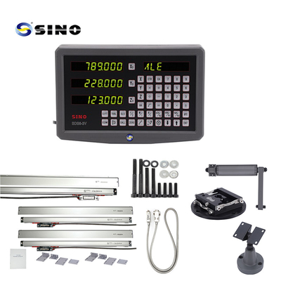 3 eixos SINO SDS6-3VE Multipurpose com LED DRO, EIA-422-A Kits de leitura digital de sinal para máquina EDM