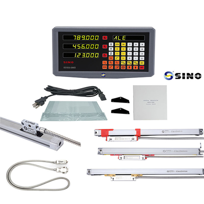 Sistema de leitura digital SINO SDS2-3MS 15VA DRO prático de 3 eixos para plástico Sistema de DRO em escala linear