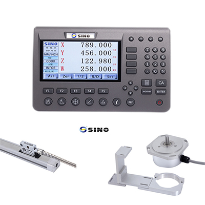 2 eixos leitura digital DRO SINO SDS200 leitura digital 240V Metal com escala de codificador linear para máquinas de moagem