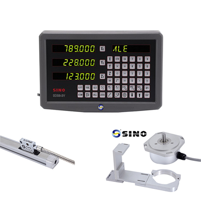 SINO 3 Eixo SDS6-3VF Leitura Digital Multifuncional Kit DRO TTL sinal RS232-C saída para torno