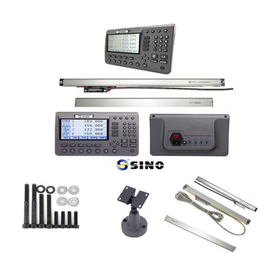 4 eixos SINO SDS 200 Metal LCD Sistema de leitura digital 285x195x53cm Com codificador linear para torno