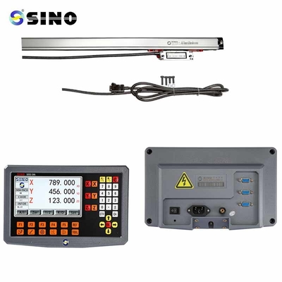 Kit DRO de 3 eixos com um sistema de codificação em escala linear para moagem de máquinas de moagem de torno SINO SDS 2-3V