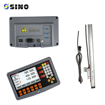 Medidor de leitura digital DRO LCD profissional de 3 eixos para pequenas fresadoras SDS2-3VA