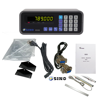 SINO SDS3-1 Sistema de exibição digital de eixo único com codificador linear para máquina de moagem de tornos
