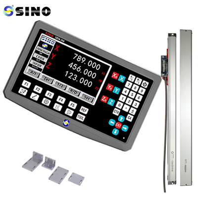 3 Eixo Sistema de Leitura Digital Dro Alta Precisão Óptica Digital Escala Linear Com Ferro