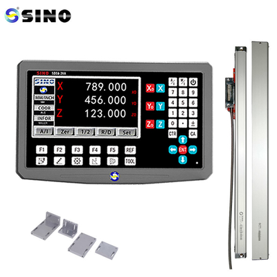 Lathes Linear Glass Scale Encoding Ruler SINO SDS6-3VA 3 eixos DRO Display de leitura digital