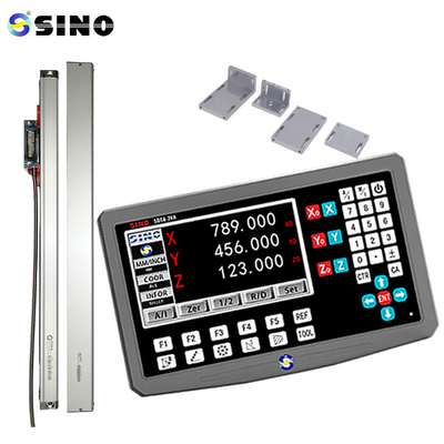 Torno 3 eixo Dro Display TTL fresagem CNC Boring Machine 5um SINO leitura digital