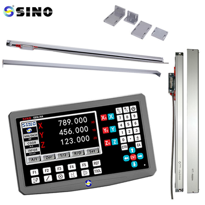 Lathes Linear Glass Scale Encoding Ruler SINO SDS6-3VA 3 eixos DRO Display de leitura digital