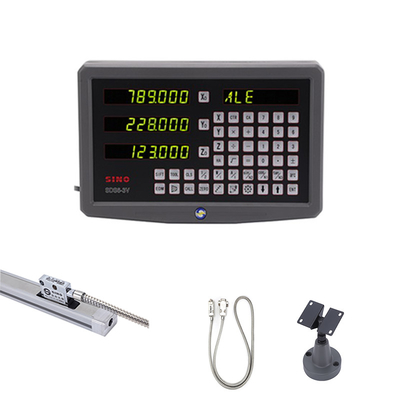 SINO DRO SDS6-3V Sistema de leitura digital de 3 eixos com resolução de 0,005 mm TTL Input Linear Encoder Ruler