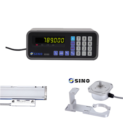 SINO SDS3-1 Sistema de exibição digital de eixo único kits escala de codificador linear de vidro para máquina de moagem de moagem de torno