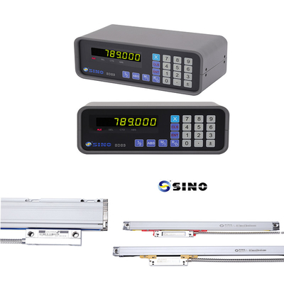 SINO SDS3-1 Sistema de exibição digital de eixo único kits escala de codificador linear de vidro para máquina de moagem de moagem de torno