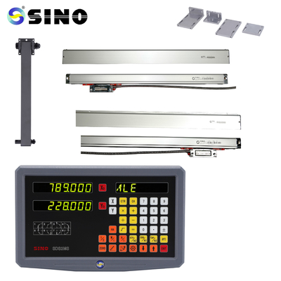 SINO SDS-2MS 2 eixos de leitura digital DRO codificador de escala linear para máquinas de broca de fresagem