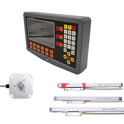 Sistema DRO SINO SDS2-3VA Leitura digital de 3 eixos com escalas de codificação linear para máquinas de torno e fresagem
