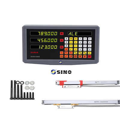 SDS2-3MS DRO SINO Display de leitura digital com display numérico de 3 coordenadas para máquina de perforação de moagem de torno