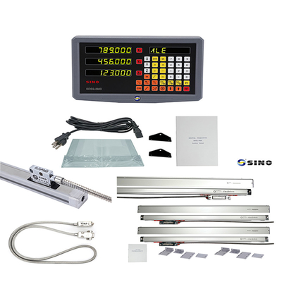 SDS2-3MS DRO SINO Display de leitura digital com display numérico de 3 coordenadas para máquina de perforação de moagem de torno