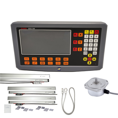 SINO SDS2-3VA Sistema de leitura digital multilíngue com kit de 3 eixos DRO de 100-240V