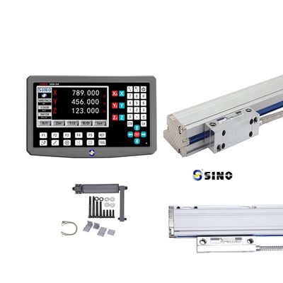 Torno 4 eixo Dro Display TTL fresagem CNC Boring Machine 5um SINO leitura digital IP64 Proteção OEM suporte personalizado