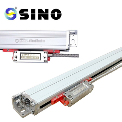 SINO KA600-2000mm DRO Escala de vidro linear com TTL 5um Grating Ruler Encoder para moedor de torno de fresagem