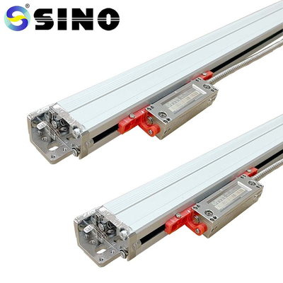 SINO KA600-2000mm DRO Escala de vidro linear com TTL 5um Grating Ruler Encoder para moedor de torno de fresagem