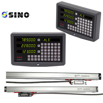 Bom preço SINO SDS6-3V Kits de leitura digital cinza DRO 3 eixos 1um vidro escala linear medidor fresadora on-line