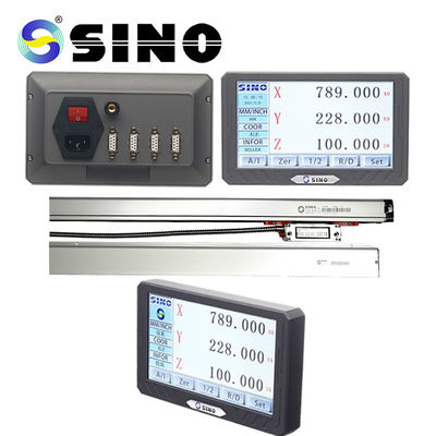 Bom preço 3 codificador linear de raspagem da escala da exposição 0.005mm dos jogos SDS200s DRO do Readout do LCD Digital da linha central on-line