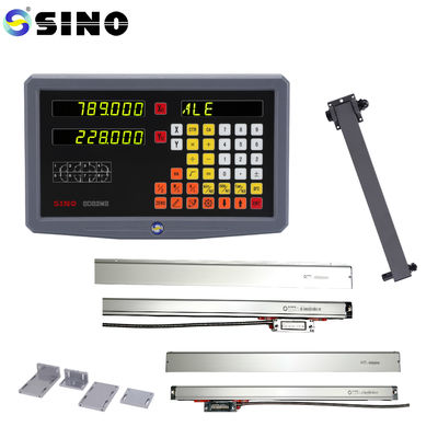 Sistema de leitura digital de 3 eixos DRO SINO SDS2-3MS Regra linear de vidro para máquina de fresagem de torno