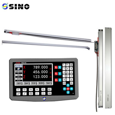 Display de leitura digital 5um Linear Linear Scale Encoder RoHS 3 Axis DRO Kit Milling Lathe Grider