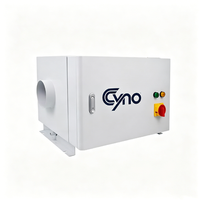 Bom preço HRHB-10E Purificador de névoa de óleo eletrostático com pré-filtro de aço inoxidável e campo elétrico dividido de alta e baixa tensão para 200 mg/m3 de captura on-line