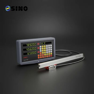 Bom preço SINO SDS2‐3MS 3‐Axis TTL‐Signal Digital Reading ((DRO) Complete Glass Linear Encoder Scale Set para fresadora on-line